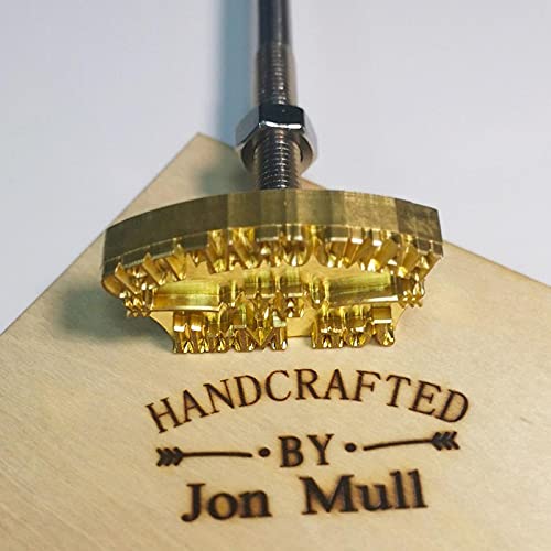Custom Wood Burning Stamp for Woodworkers - Custom Branding Iron for Gift