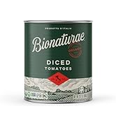Bionaturae Organic Diced Tomatoes - Diced Tomatoes Can, Diced Tomatoes Organic No Salt, Keto Frie...