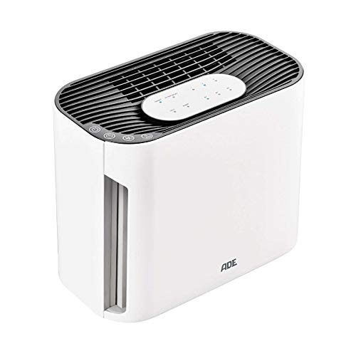 ADE HM1804 HM 1804 Luftreiniger gegen Staub, Gerüche und zur Allergie-Vorbeugung, Inoxidable, weiß