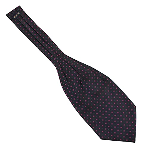Image of Peluche Stunning Alley Black Cravat for Men