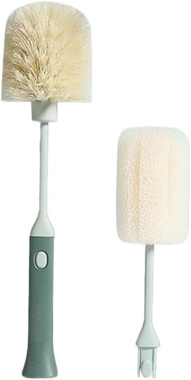 Cup Brush Household Long Handle Tea Cup Water Washer Kitchen lid Milk Bottle Cleaning Insulation Sponge