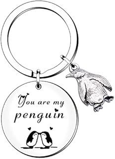 HULALA You are My Penguin Keyring Couple Lover Valentines Gifts for Her Him Men Women Boyfriend Girlfriend Husband Wife Birthday Anniversary Wedding