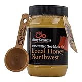 Infinity Seamoss - Sea Moss Gel + Northwest Local Honey | St. Lucia Wildcrafted Sea Moss | 100% Organic (16oz)