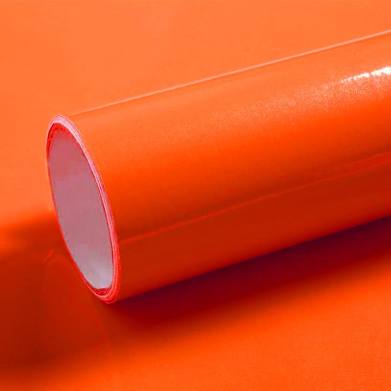 MUNIKESH CREATION Pure Solid Orange Glossy Solid Colour Self Adhesive Peel and Stick Wallpaper for Walls, Kitchen Tabletop, Almirah, Furniture, Office, etc (2x8 Feet) (B0D1MYB9P9) Amazon Price History, Amazon Price Tracker