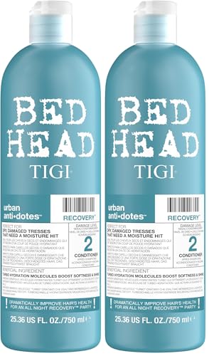 Acondicionador hidratante Tigi Recovery para lucir melena tras la ducha