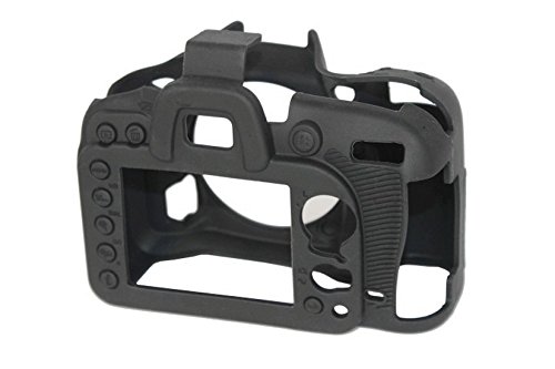 IJJA Camera Silicone Protective Camera Case Cover Compatible with Nikon D7100 Black-image-44