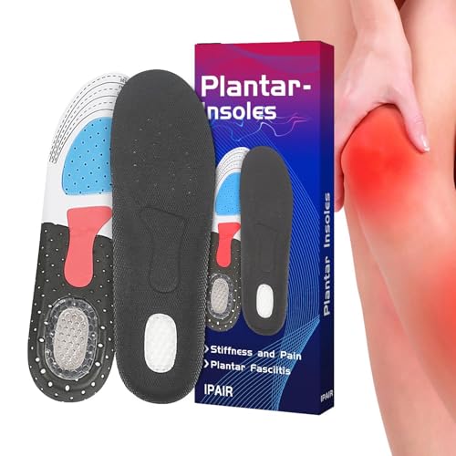 Duroecsain Plantillas de zapatos para hombres, inserciones de silicona para zapatos - Almohadillas de zapatos cómodas Plantillas para zapatos,Cojines de zapatos