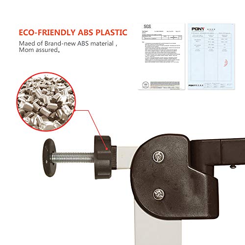 Baby Retractable Mesh Gates, Extra Wide 52 Inch Safety Gate/Pet Dog Gate Replacement for Stairs/Door/Stairway - Flexible Extension Waterproof Rustproof Protect Toddlers (Gate Spindle 8MM)