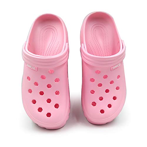 Image of Amoji Unisex Garden Clogs Gardening Shoes AA1521 | Unisex Slip on, Lightweight, Comfortable, Beach, Shower, Pool, Casual Walking