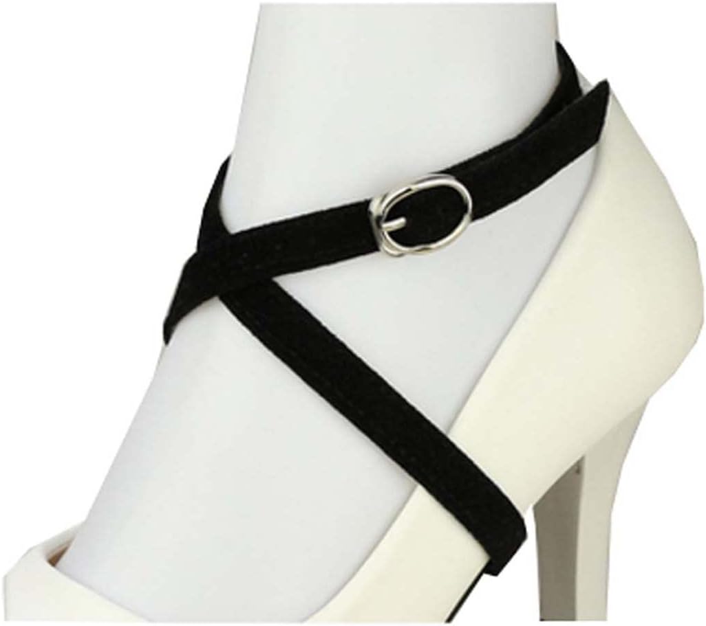 Women's Detachable Suede High Heel Straps, Anti-Loose Shoelace Shoe Accessories