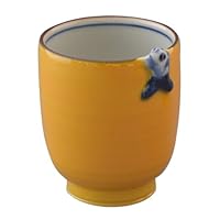 Amazon｜京焼 清水焼 昇峰窯 湯呑 小 青交趾唐子付 A7-8小