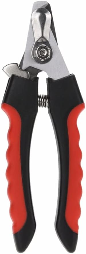 Professional Pet Dog Nail Cutter Stainless Steel Grooming Scissors Clippers Animals Cats (Color : As Shown, Size : M), Medium