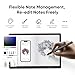 XPPen Note Plus Digital Notebook with Pen Syncs to Phone, Bluetooth Writing Tablet for Students, Wireless Smart Notebook for Sketching, Note-Taking, Digital Art & Meeting, Drawing Tablet