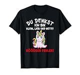 Süßes Unicorn Einhorn Geschenk Für Damen Mädchen