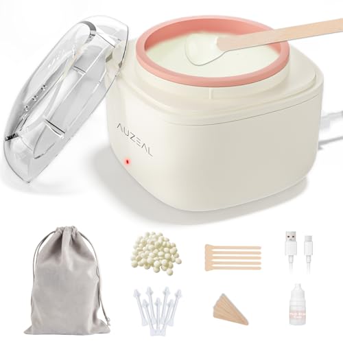 AUZEAL Mini Eyebrow Wax Kit for Women, Wax for Eyebrows Hair Removal, 26 Eye brow Waxing Sticks,