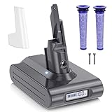 Uionvot Upgraded 7.0Ah Replacement for Dyson V7 Battery Compatible with Dyson Battery SV11 229687 225403 V7 Animal/Motorhead/Trigger/Absolute/Fluffy/Allergy Cordless Vacuum