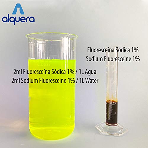 Fluorescéine sodique 1% traceur fluorescent contre infiltration eau et fuite plomberie