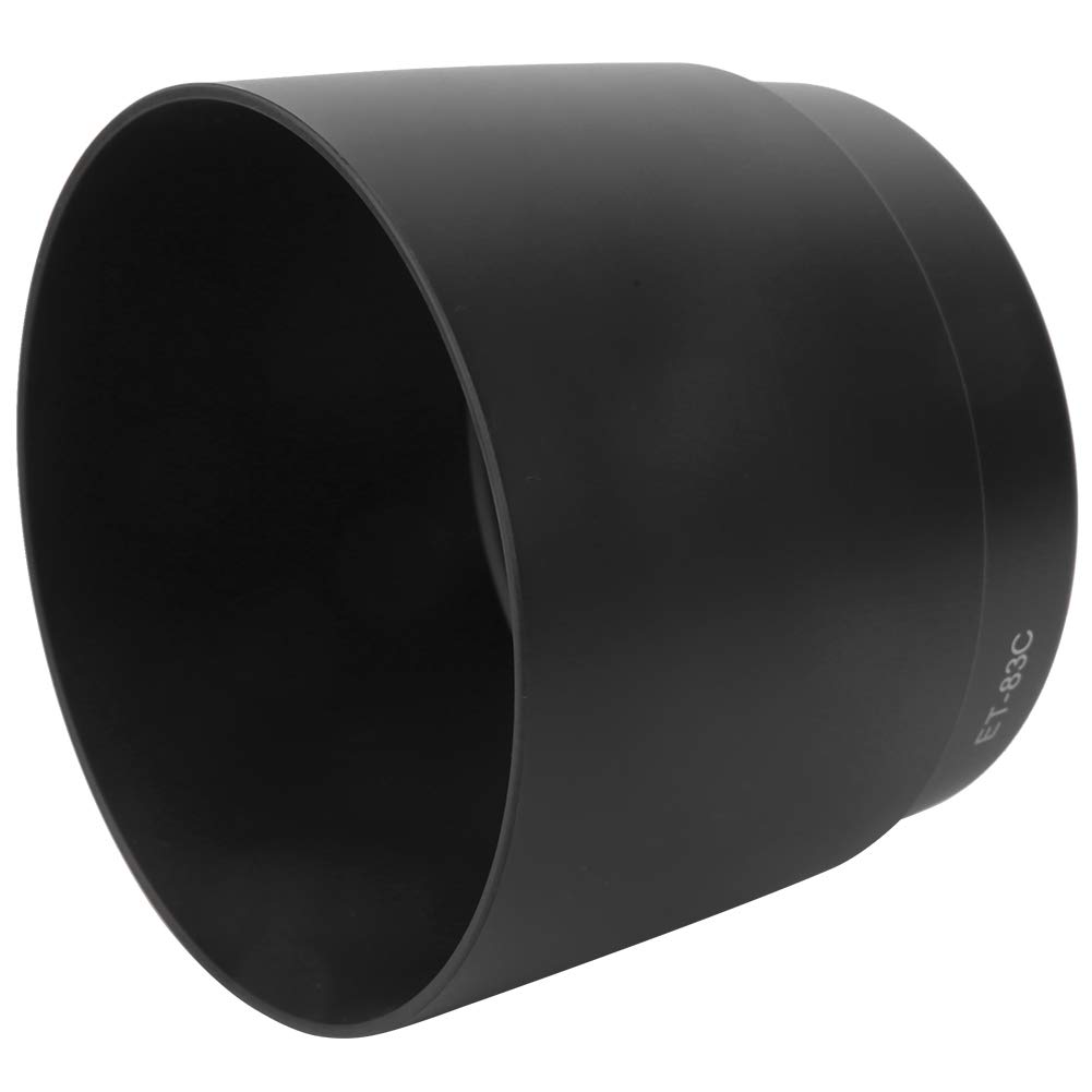 Akozon Et-83c, ET-83C Pare- en Plastique Noir pour Appareil Photo EF 100-400mm F 4.5-5.6L Objectifs F 4.5-5.6L