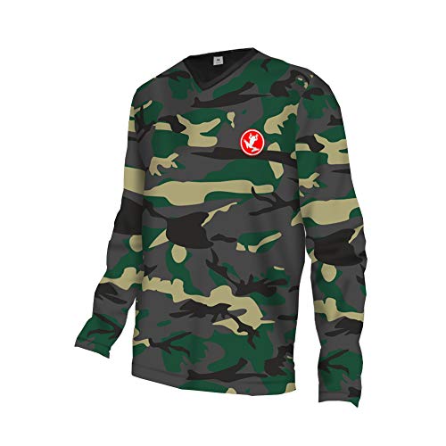 UGLY FROG Bike Frühjahr Wear Long Sleeve Jersey Frühlingsart MTB Motocross Jersey Herren Mountain Bike Downhill Shirt Sportbekleidung Kleidung