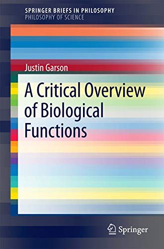 Buy A Critical Overview of Biological Functions — BookShops.in