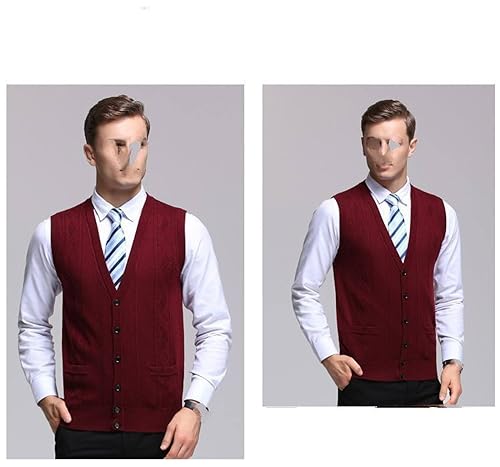 Suéter casual de moda de punto con cuello argyle juvenil 5