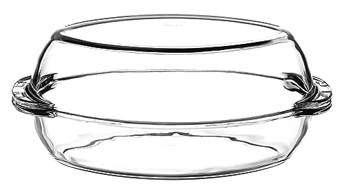 Dajar 74829 Vetro rostiera con Coperchio – Pasabahce, 4,5 l