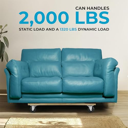 Simpli-Magic 79545 30 Inch X 18 Inch Hardwood Furniture Moving Wooden Dolly Swivel Casters Mover Dollies 2,000 Lbs. Capacity thumb #4