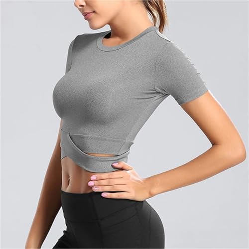 Top de pilates TRRYUIP con tejido seamless elástico para un entrenamiento de alta flexibilidad 3