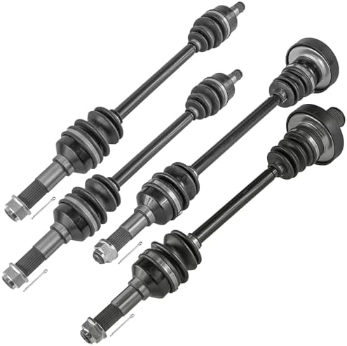 Rhino Axle Rear Left And Right Complete Axles For Yamaha Rhino 700 YXR700F Fi 2008 2009 Yamaha Rhino Cv Boot - Foto 13