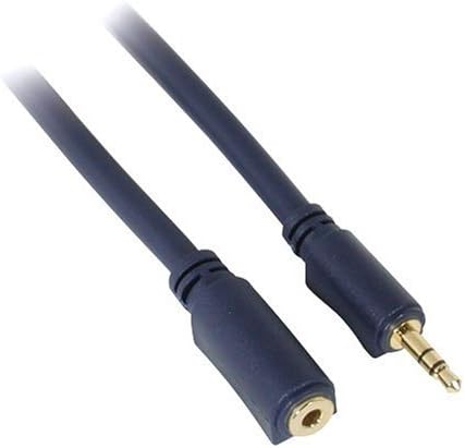Miniatura 2 de C2G 40607 Velocity Cable de extensión de audio estéreo MF de 0.138 in, color azul (3 pies, 298.6 ft)