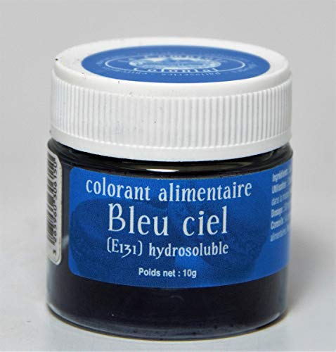COLORANT ALIMENTAIRE BLEU CIEL (E131) HYDROSOLUBLE 30615 Cover