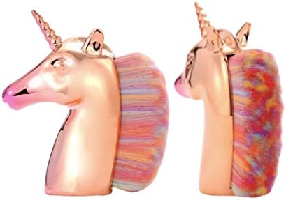 CCL BEAUTY Unicorn Kabuki Face Brush High Density Makeup Brush Perfect for Contouring and Mixing Liquid Cream, Powder or Foundation