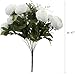 Ramo de peonías artificiales Amkun. Flores de seda para decoración del hogar...