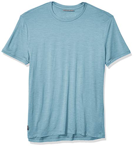 Icebreaker Merino Men's Spector Short Sleeve Crewe, Waterfall, Medium