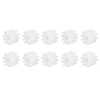 Vista 1 de DMiotech 10 Pack 9 Teeth Plastic Gears Model 092A Reduction Gear Plastic Worm Gears for DIY Craft Subjects