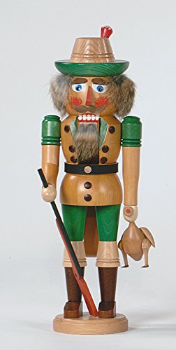 Rudolphs Schatzkiste Nußknacker Förster mit Ente Höhe= 40cm NEU...