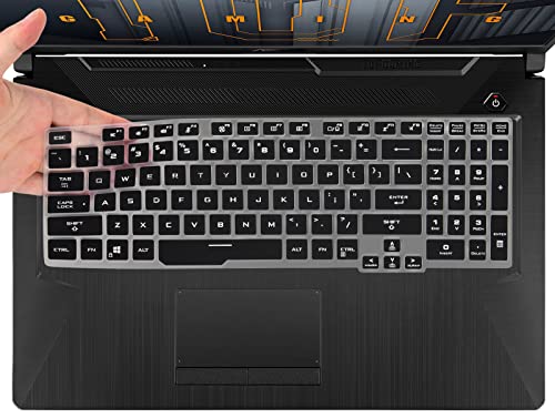 Protector de Teclado para ASUS TUF Gaming F15 y F17 negro miniatura 1