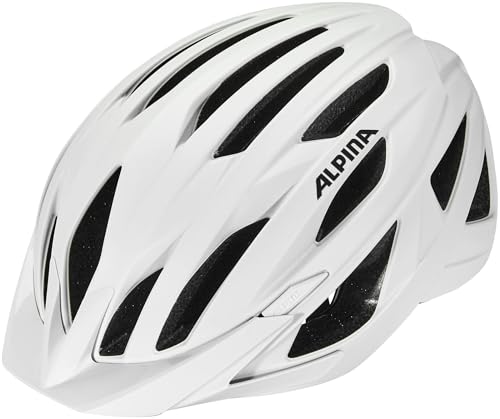 ALPINA Delft MIPS, Casco da Bicicletta Unisex Adulto, White Matt, 51-56 cm