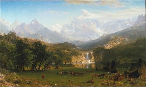 Tableaux sur toile pour habiller un grand mur vide avec une décoration murale de montagne