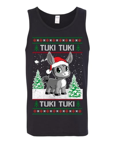 Tuki Tuki Tuki Funny Spanish Music Lyrics Espanol Ropa Feo Sueter Navideno Ugly Christmas Mens Tank Top2
