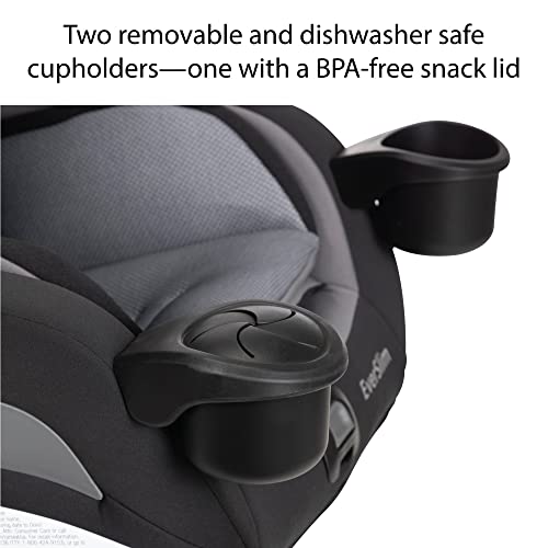 Safety 1St Everslim Dlx All-In-One Convertible Car Seat, 4 Modes Of Use: Rear-Facing, Forward-Facing (22–65 Lbs), Belt-Positioning Booster (40–100 Lbs), Backless Booster (40–100 Lbs), High Street #TOP1