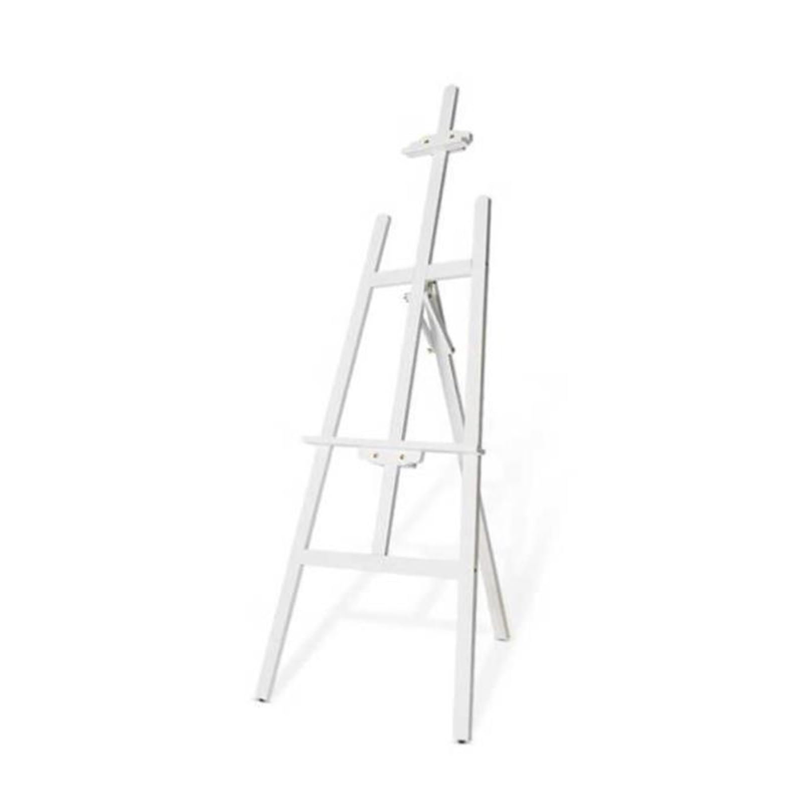 CWCQGH Sturdy Wooden Easel Stand for Weddings Adjustable Canvas Holder Thickened Display Easel for Art Presentations Portable Art Showcase Stand (2 150cm)
