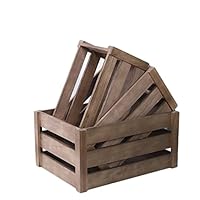 Amazon｜MJKQ9 収納ボックス 木製 カラーボックス 木箱収納