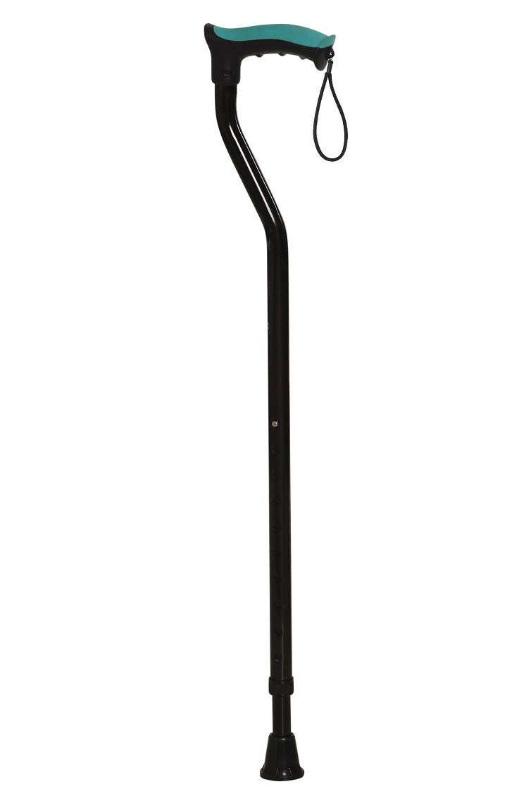 TYNORWalking Stick with Soft Top Handle - Black