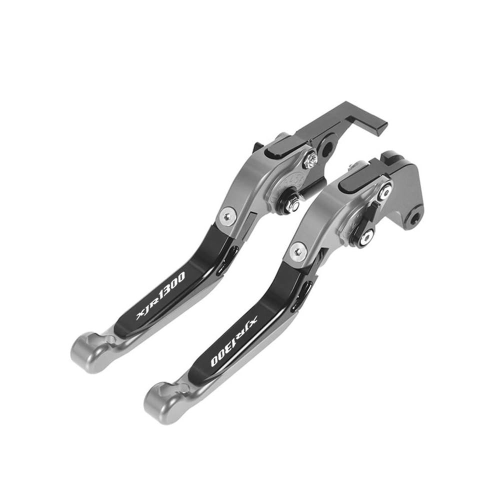 Nhgfdfs Gray Black Motorcycle Clutch Brake Lever For Ya&Maha Xjr 1300 1995-2003 Motorcycle Brake Clutch Levers Handbrake Handle