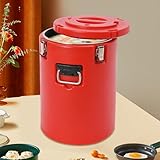 Insulated Bucket,40L Insulated Soup Container, Insulated Soup Carrier，for All Kinds of Parties, Outdoor Picnics, Travel
