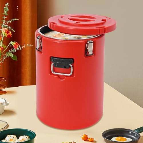 Insulated Bucket,40L Insulated Soup Container, Insulated Soup Carrier，for All Kinds of Parties, Outdoor Picnics, Travel