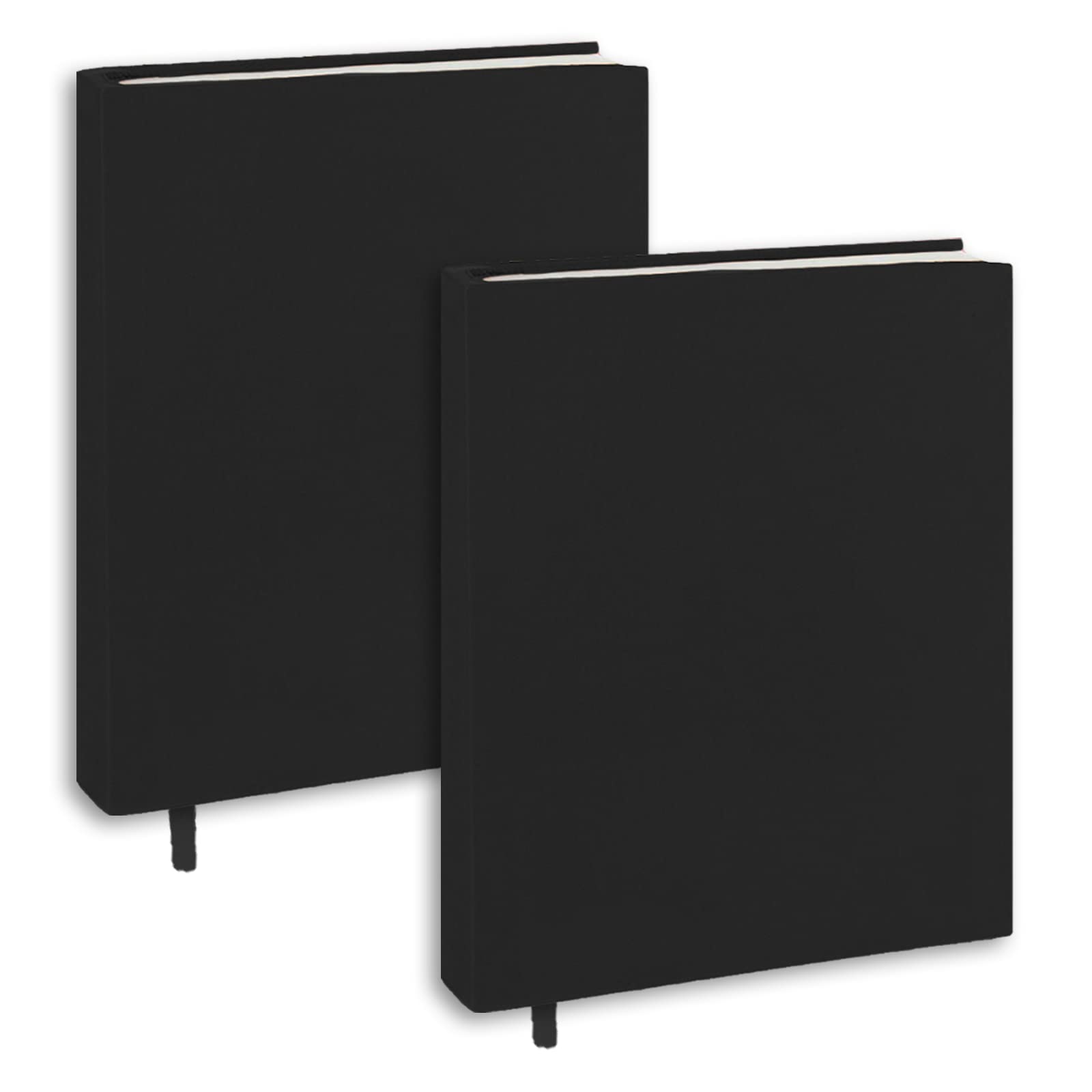 KICNIC Black Book Covers 2 Pack