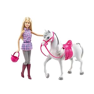 Barbie DHB68 Pop En Paard, Poppen Speelset, Vanaf 3 Jaar