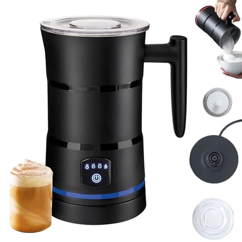 Fabricante Profesional De Chocolate Caliente 4 En 1, 600 Ml, Con Espumador Automático, Techo Panorámico, Espumador Eléctrico De Leche, De Doble Uso Para Caliente Y Frío, Para Café Latte